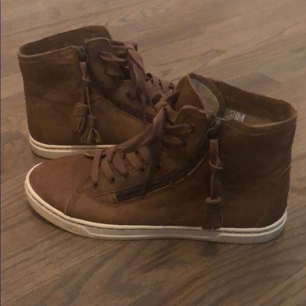Ugg Leather Sneakers